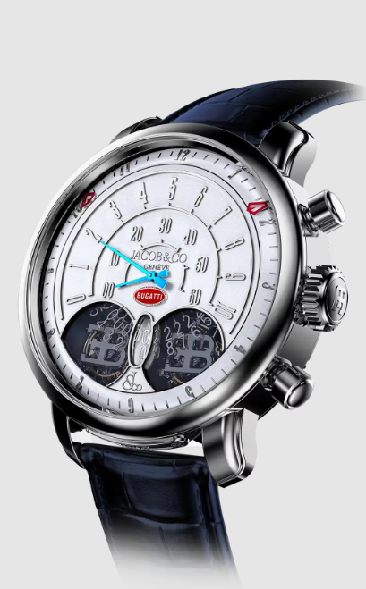 Review Jacob & Co Jean Bugatti White Gold BU100.30.AA.AB.ABALA Replica watch